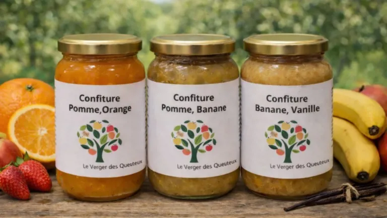 confiture du verger des queuteux
