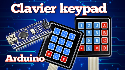 controler les claviers keypad avec un arduino