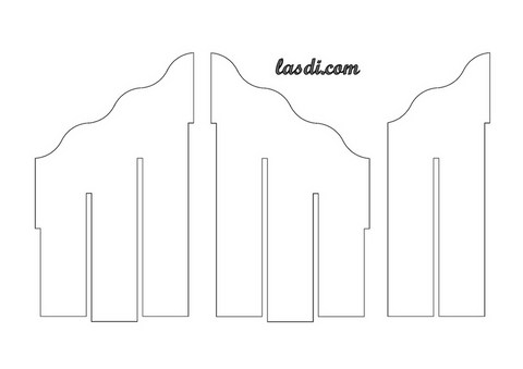 range-courrier en carton à imprimer structure compartiments