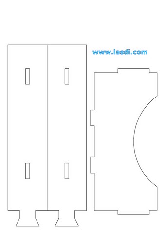 luge apéritif en carton à imprimer grand modèle page 6