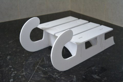 luge apéritif en carton petit modèle assemblé