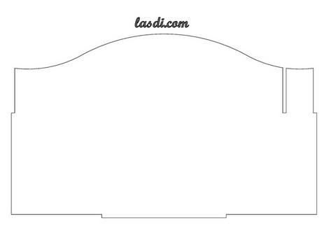 range-courrier en carton à imprimer structure face 3
