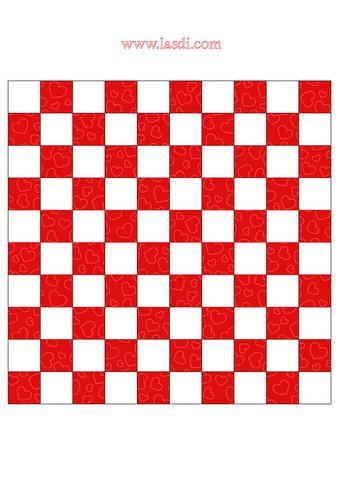 jeu de dames en carton à imprimer damier rouge