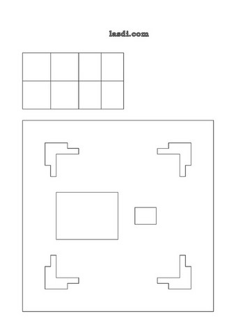 lanterne chinoise en carton à imprimer récepteur télécommande