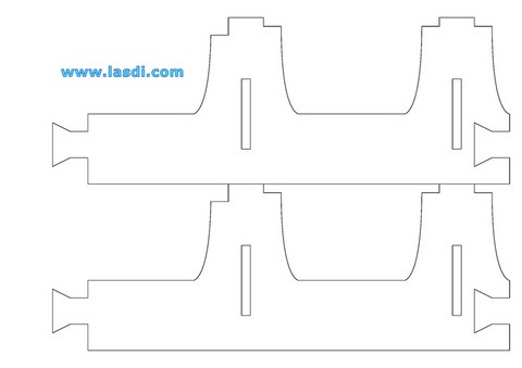 luge apéritif en carton à imprimer grand modèle page 2