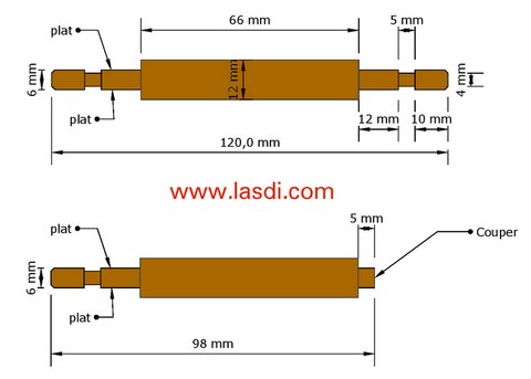 grande roue en carton à imprimer axe de roue en bois