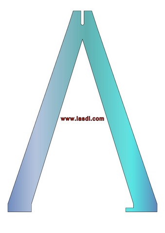 grande roue en carton à imprimer montant support