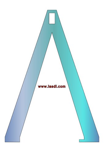 grande roue en carton à imprimer montant support moteur