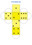 cube jaune